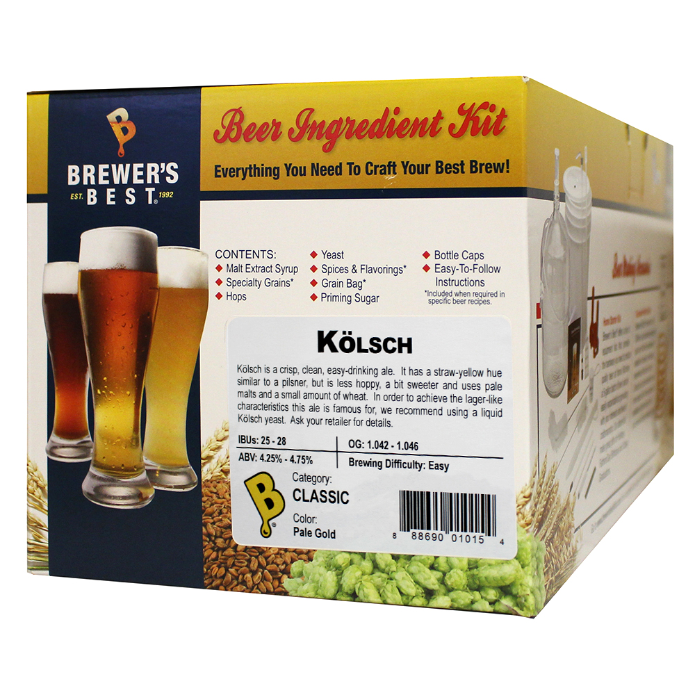 Kolsch Ingredient Kit for Home Brew Beer Making 742436725897 eBay